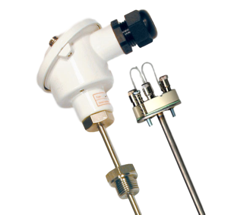 Sonda PT100 attacco intermedio 1/2" Gas Maschio con elemento intercambiabile cod. B145AI