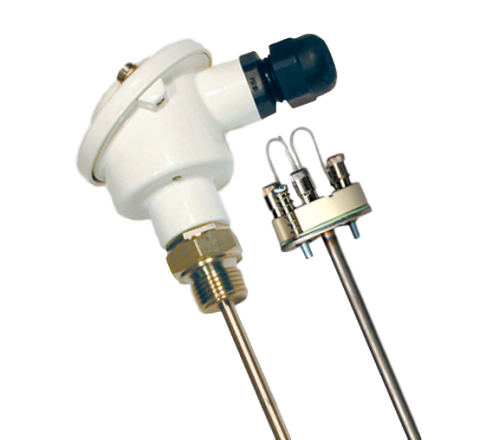 Sonda PT100 attacco 1/2" Gas Maschio con elemento intercambiabile cod. BOAI