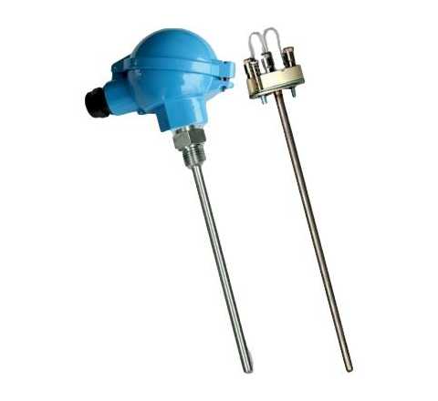 Sonda PT100 ATEX attacco 1/2" Gas Maschio testa tipo DAN con elemento intercambiabile cod. DOAI