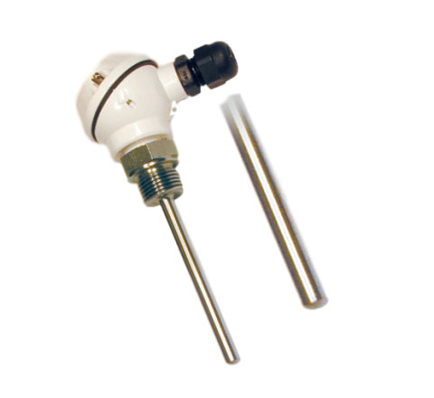 Sonda termocoppia attacco 1/2" Gas Maschio con testa tipo MA (miniatura) - Cod. MA