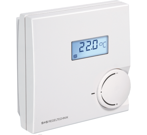 Sensore di umidità e temperatura ambiente con potenziometro e uscita Modbus - cod. RFTF-MODBUS P