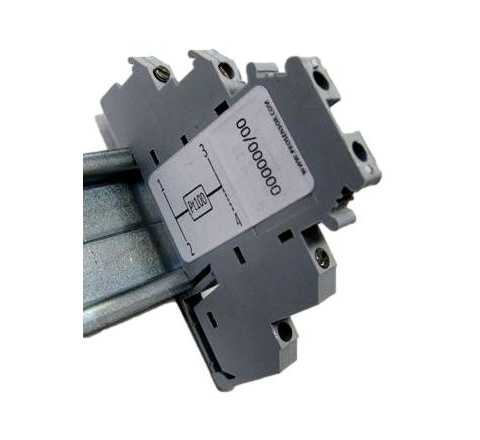 Sonda temperatura ambiente con attacco per guida DIN - cod. SARD2-4F