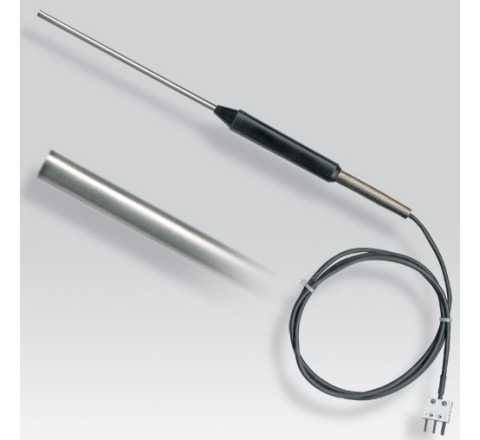 Sonda PT100 a immersione per termometro digitale portatile - cod. SI