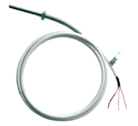 Sonda Pt100 a vite a immersione con cavo di collegamento - cod. SLVM