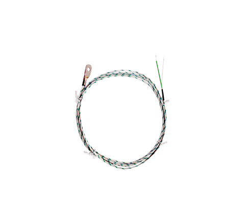 Sonda termocoppia a contatto con occhiello con cavo fibra di vetro - cod. SOVV