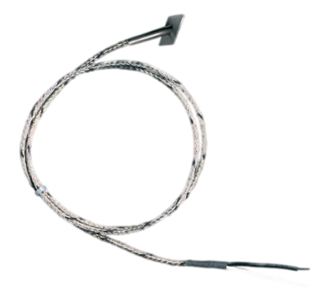 Sonda termocoppia J a contatto con piastrina inclinata - cod. SPSJ45M