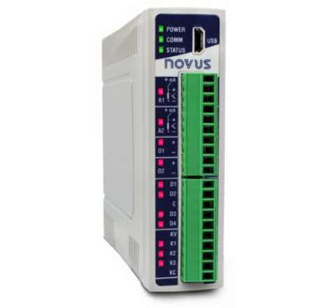 Modulo I/O Ethernet - cod. DigiRail-Connect
