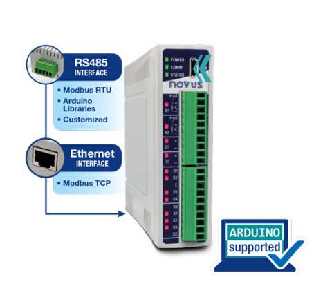 Modulo I/O programmabile - cod. DigiRail-NXprog