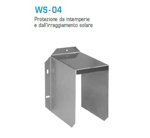 Accessorio copertura di protezione - cod. WS