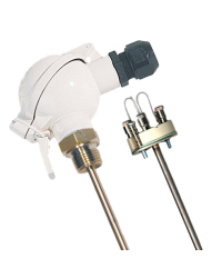 Sonda PT100 attacco 1/2" Gas Maschio testa tipo mini DAN con elemento intercambiabile cod. MDOAI