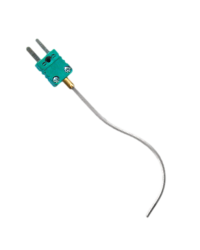 Sonda termocoppia rivestita deformabile con connettore miniatura maschio