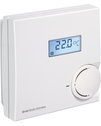 Sensore di umidità e temperatura ambiente con potenziometro e uscita Modbus - cod. RFTF-MODBUS P